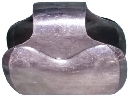 ERCUIS PASTA KEK BÖREK SERVİS MAŞASI 136842 SERİAL NO  DAMGALI MUHURLU GÜMÜŞ KAPLAMA AVUC İÇİ MAŞA