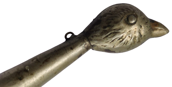 BOYNUZ PİRİNC ÜZERİ İŞLİ DEKORATİF BOYNUZ AGIZ KISMI PİRİNC UC KISMI KUŞ KADEH AVCI VE ŞAVAŞCILARA ÖZEL YAPIM