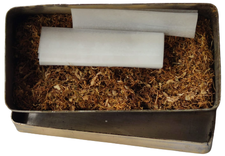 OSMANLI AGA İŞİ PİRİNC KAPAKLI EL YAPIM USTA İŞİ ETLI KALIN AGIRCA TUTUN TABAKASI 