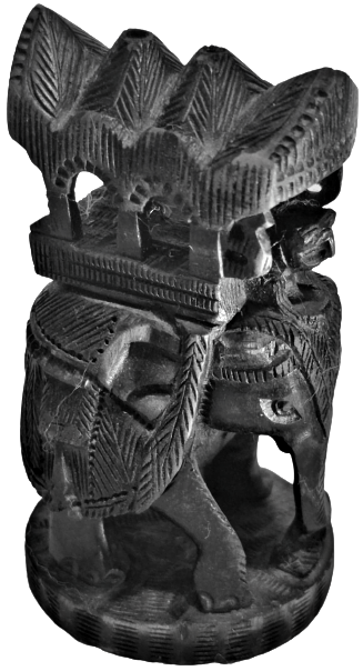 1950 TAPINAKLARA GİDERKEN DOLAŞIRKEN  VARLIKLI KİŞİLERİN KULLANDIGI TAHTIREVAN LI FİL  BİBLOSU TİK AGACINDAN EL OYMA