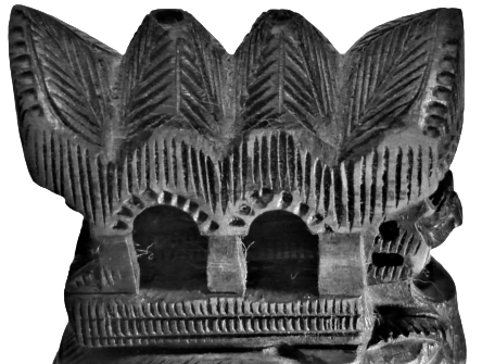 1950 TAPINAKLARA GİDERKEN DOLAŞIRKEN  VARLIKLI KİŞİLERİN KULLANDIGI TAHTIREVAN LI FİL  BİBLOSU TİK AGACINDAN EL OYMA