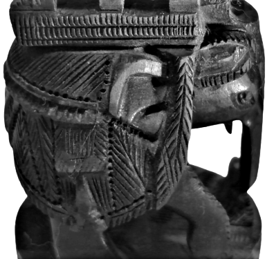 1950 TAPINAKLARA GİDERKEN DOLAŞIRKEN  VARLIKLI KİŞİLERİN KULLANDIGI TAHTIREVAN LI FİL  BİBLOSU TİK AGACINDAN EL OYMA