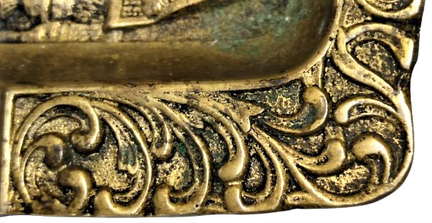 1950 PİRİNC KULLÜK ÜZERİ ROLYEFT KABARTMA CALGICILAR