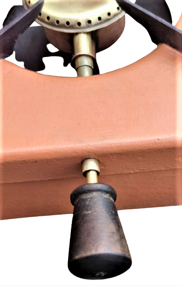 1950 GERMANY DİNA CLASSİC CAMP OİL GAZ OCAGI METAL GÖVDE SARI PİRİNC DEPO İSPİRTO OCAGI SORUNSUZ EKSİKSİZ KOLEKSİYON PARCASI