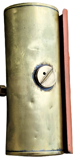 1950 GERMANY DİNA CLASSİC CAMP OİL GAZ OCAGI METAL GÖVDE SARI PİRİNC DEPO İSPİRTO OCAGI SORUNSUZ EKSİKSİZ KOLEKSİYON PARCASI