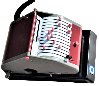 1925 SYSTEMA & CHECKER A Ş COPENHAGENT MEKTUP POSTA ZARF İŞARETLEME FİYATLANDIRMA PTT KOLLU MEKANİK MAKİNE