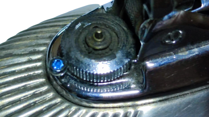 1950 RONSON REG TRADE MARK ENGLAND  RE DESNG LİGHTER  GAZLI TAŞLI MEKANİK MASA CAKMAGI