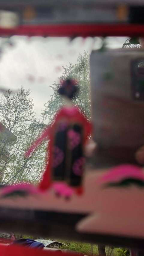 1950 LAKE KENARLAR SEDEF KAKMA ÜZERİ EL CİZİM LATERNALI MUZİKLİ KAPAKLI İÇERSİ BÖLMELİ MUCEVHER KUTUSU