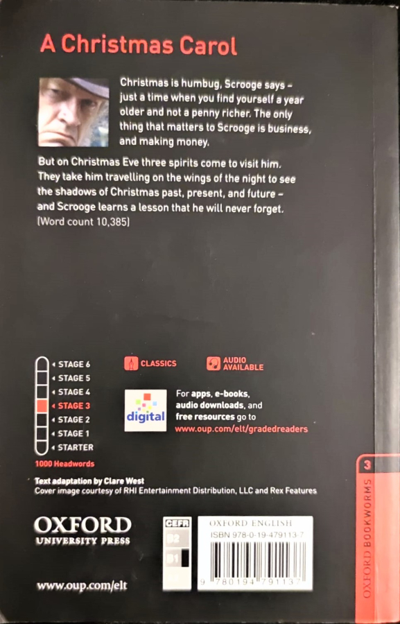 A CHRİSTMAS CAROL CHARLES DICKENS STAGE 3