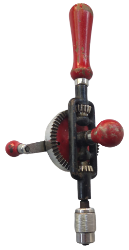 1950 AHŞAP TUTMA YERLİ KROM CELİK CARK VE 8 MM CAPLI MEMBRANLI MEKANİK EL MATKA MADE IN GERMANY