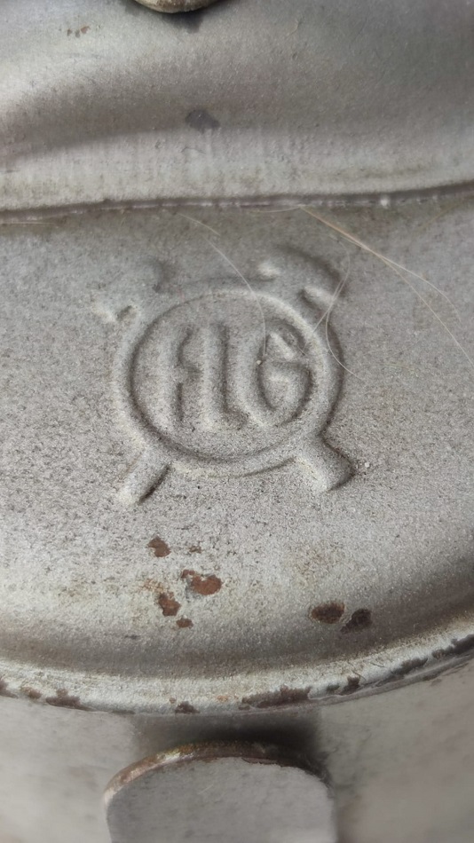 1950 MADENCİ KARPİT LAMBASI MADENDE KANCA KISMINDAN ASILARAK KULLANILAN ALMAN ÜRETİMİ