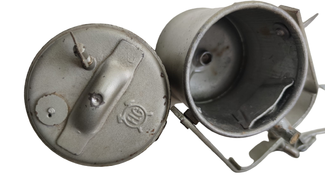 1950 MADENCİ KARPİT LAMBASI MADENDE KANCA KISMINDAN ASILARAK KULLANILAN ALMAN ÜRETİMİ