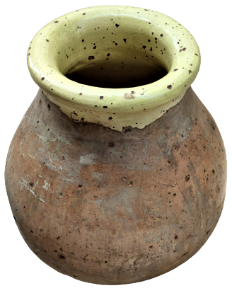 MARSİLYA  KUP İCERSİ  VE BOGAZ KISMI SARI SIRLI KÜP  BOYU 50 CM GÖBEK CAPI 45 CM CAPINDA SORUNSUZ KUP