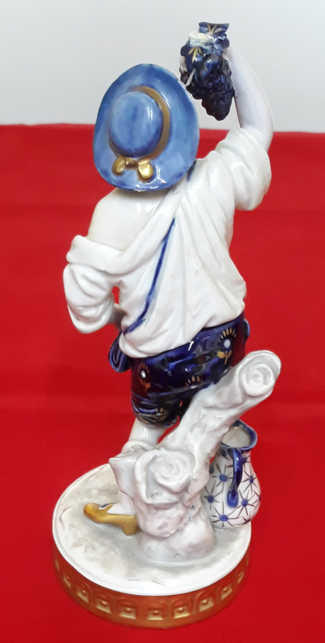 ALMAN DRESTEN DAMGALI PORSELEN BİBLO BOY 20 CM