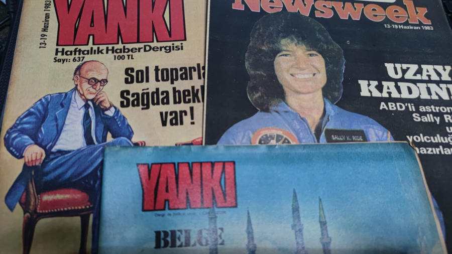 YANKI HAFTALIK HABER DERGİSİ 13/19 NAZİRAN 1983 SAYI 637 YANKI EKİ İCERSİNDE MEVCUT