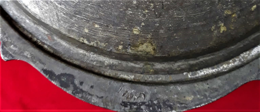 thumbOSMANLI DAMGALI BAKIR SAHAN EN 23 BOY 23 DERİNLİK 17 CM