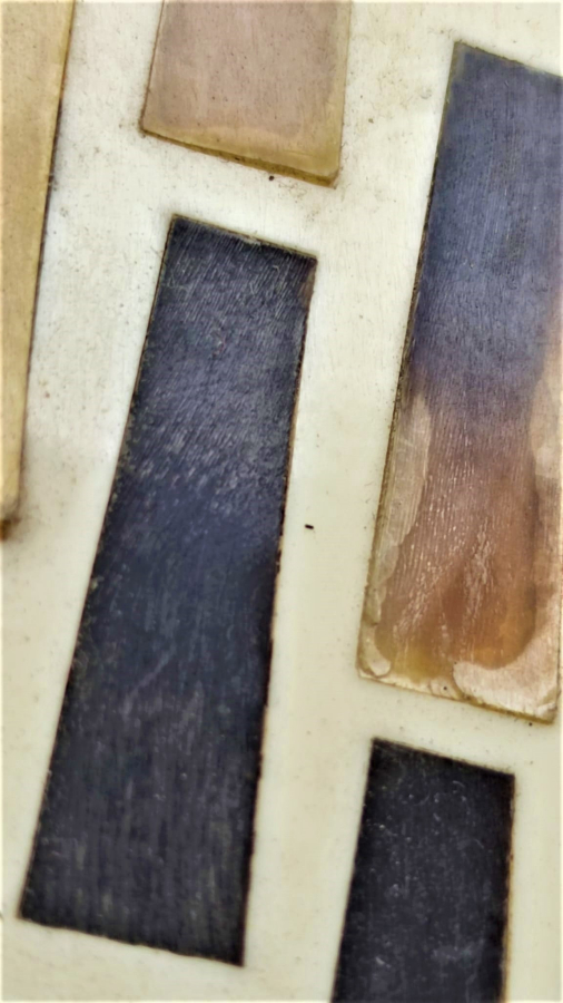 AHŞAP SİYAH UZERİ BOYNUZ  KAPLAMA  KAPAKLI KUTU TASBİH MUCEVHER SAKLAMA KUTUSU