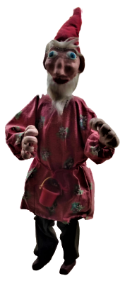 KEMAL SUNALIN OYNADIGI SÜT KARDEŞLER FİLMİNDE KULLANILAN GÜL YABANİ KUKLASI ELLE OYNATILAN EL YAPIM 1 METRE BOYUNDA 