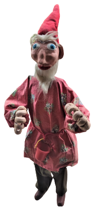 KEMAL SUNALIN OYNADIGI SÜT KARDEŞLER FİLMİNDE KULLANILAN GÜL YABANİ KUKLASI ELLE OYNATILAN EL YAPIM 1 METRE BOYUNDA 