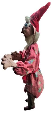 KEMAL SUNALIN OYNADIGI SÜT KARDEŞLER FİLMİNDE KULLANILAN GÜL YABANİ KUKLASI ELLE OYNATILAN EL YAPIM 1 METRE BOYUNDA 