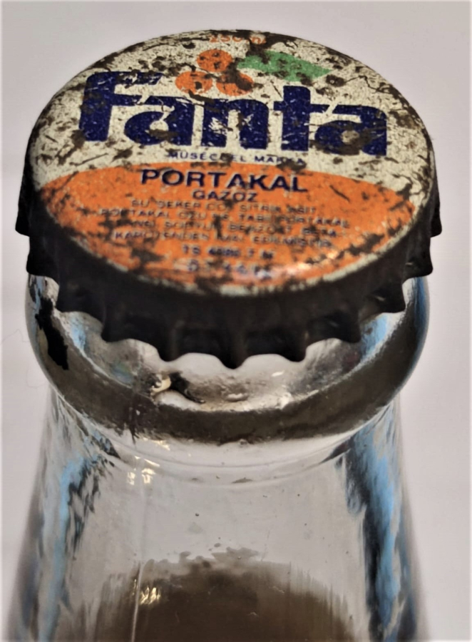 1986 FANTA MEYVALI 250 ML METAL KAPAKLI ACILMAMIŞ İÇERSİ DOLU İMSA AŞ İSTANBUL MUSECCEL MARKA