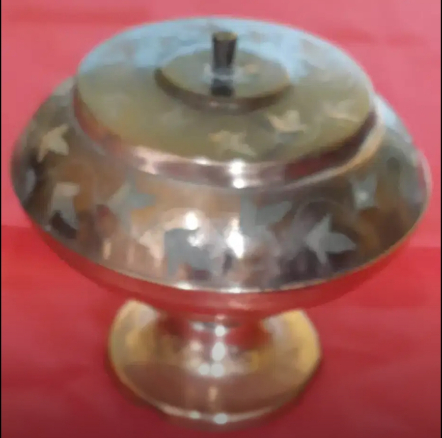 thumbBAKIR KALEM İŞÇİLİKLİ ŞEKERLİK BOY 16 CM
