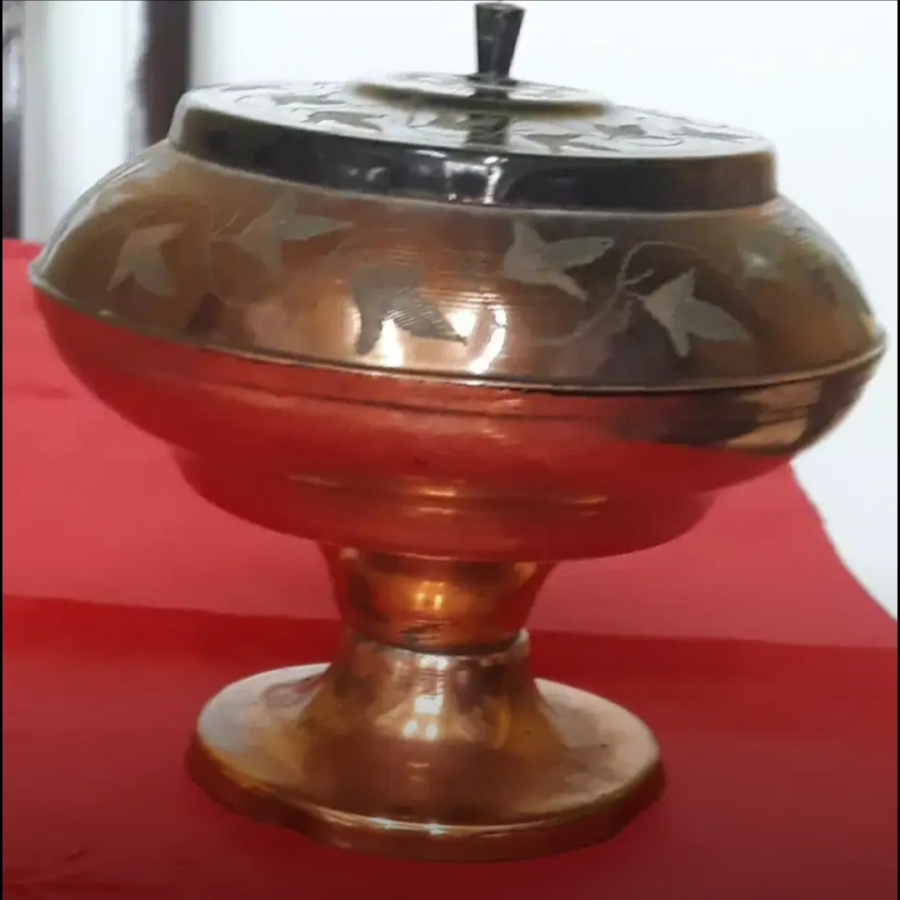 thumbBAKIR KALEM İŞÇİLİKLİ ŞEKERLİK BOY 16 CM
