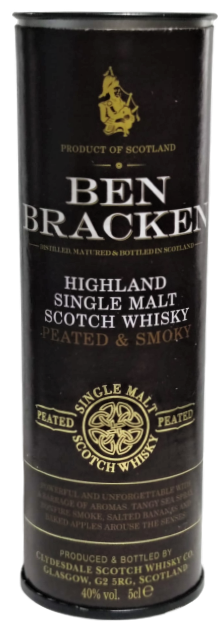 thumbBEN BRACKEN HIGHLAND SINGLE MALT SCOTCH WHISKY KOLEKSİYON  ACILMAMIŞ KAPAKLI ŞİŞE KUTUSUNDA MİNYATUR İCKİ