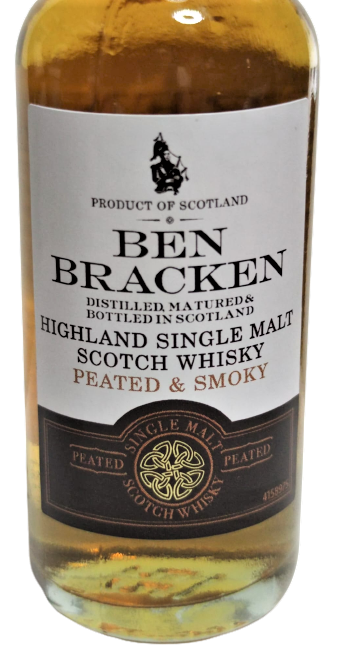 BEN BRACKEN HIGHLAND SINGLE MALT SCOTCH WHISKY KOLEKSİYON  ACILMAMIŞ KAPAKLI ŞİŞE KUTUSUNDA MİNYATUR İCKİ