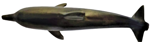 PİRİNC YUNUS BALIGI  SUDA ATLARKEN POZİZYONUNDA TASARLANMIŞ