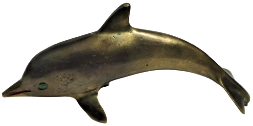 PİRİNC YUNUS BALIGI  SUDA ATLARKEN POZİZYONUNDA TASARLANMIŞ