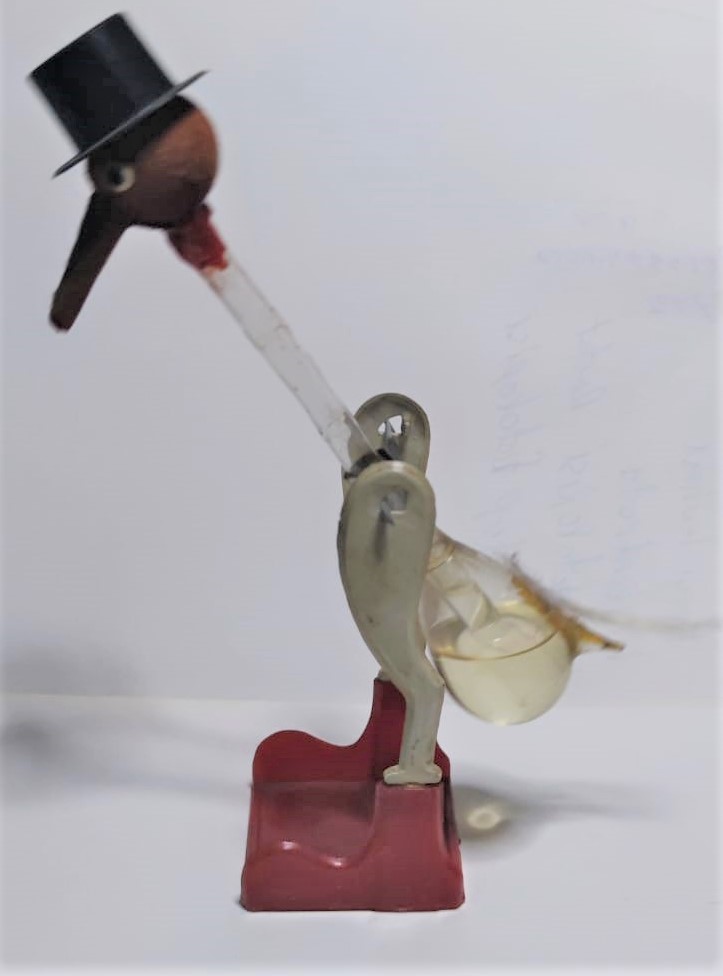 SU İCEN ŞANSLI ÖRDEK HAREKET EDEREK BARDAKDAN SU İÇİP TEKRARDAN HAREKETLENMEKDE DEVAMLI HEREK EDER