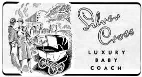 1920 SİLVER CROSS LUXURY BABY COACH MADE IN ENGLAND BORDO RENK METAL EKSİKSİZ  BEBEK COCUK ARABASI 