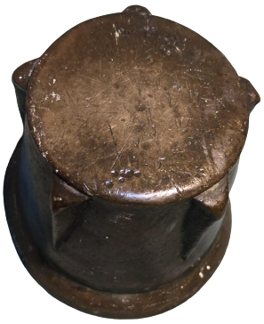 OSMANLI  SELCUKLU DÖNEMİ  BEŞ DİLİMLİ BRONZ HAVAN ORJINAL  NADİR BİR ÜRÜNDÜR