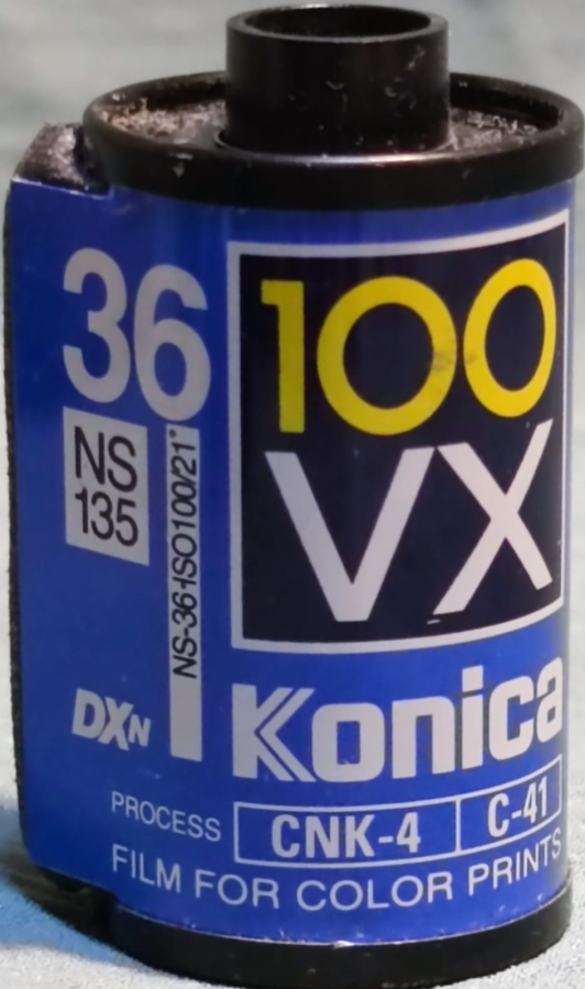 100 VX KONICA CNK 4 C 41 FİLM FOR COLORPRINTS  NS 135