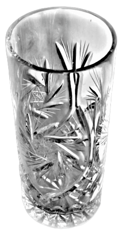 2 ADET EL KESME  ŞEFFAF  BEYAZ KRISTAL VOTKA BARDAGI 