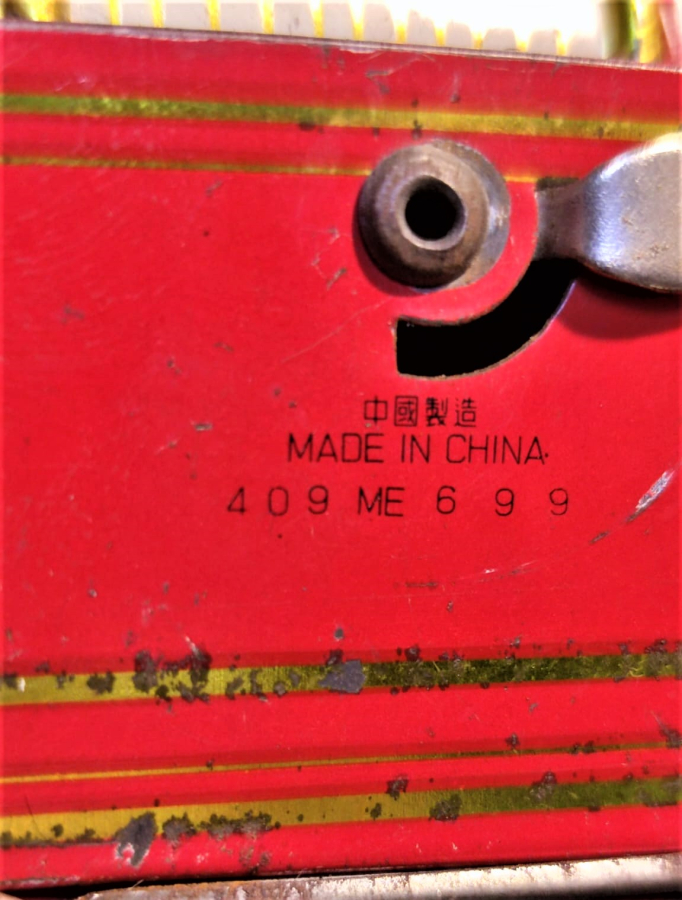 CARE ME 699 HİSTORIC FİRE DEPARTMENT CHIEF TOYS İTFAİYE ŞEFİ ARACI TENEKE PİLLİ OYUNCAK