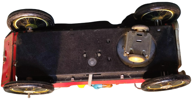 CARE ME 699 HİSTORIC FİRE DEPARTMENT CHIEF TOYS İTFAİYE ŞEFİ ARACI TENEKE PİLLİ OYUNCAK