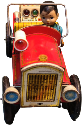 CARE ME 699 HİSTORIC FİRE DEPARTMENT CHIEF TOYS İTFAİYE ŞEFİ ARACI TENEKE PİLLİ OYUNCAK