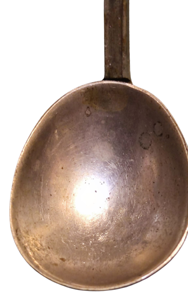 OSMANLI KAHVE KOYMA TEK FİNCANLIK OLARAK AYARLANMIŞ UZUN SAPLI ÖLCÜ KAŞIGI TAMAMI USTA İŞİ EL YAPIM GÜMÜŞ ÖLCEK