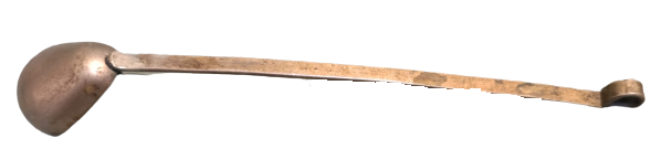 OSMANLI KAHVE KOYMA TEK FİNCANLIK OLARAK AYARLANMIŞ UZUN SAPLI ÖLCÜ KAŞIGI TAMAMI EL YAPIM GÜMÜŞ KAPLAMA