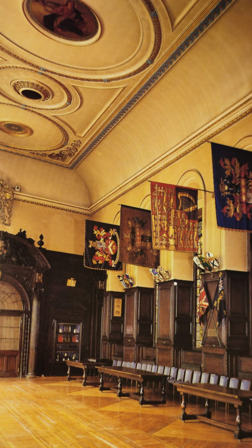 INSIDE LONDON-DISCOVERIN LONDONS PERIOD INTERIORS RENKLİ KUŞE BASKI