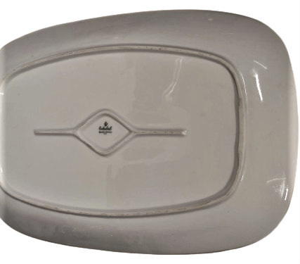 ESCHENBACH BAVARİA GERMANY ORMANDA ÜÇ GEYİK TEMALI PORSELEN KAYIK BUYUK BOY SERVİS TABAGI