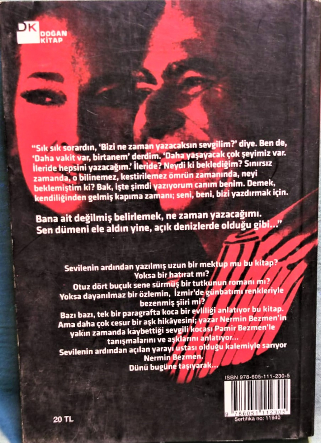 NERMİN BEZMEN BİZİM GİZLİ BAHÇEMİZDEN KARTON KAPAKLI KİTAP ÖLCÜLERİ 394 SAYFA 13 X 19 CM