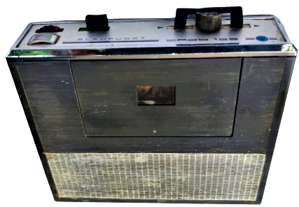  1969 BLAUPUNKT SNOB 100 RARE  CAR CLASSIC CASSETTE PLAYER KAYITLI VE CALAR TEPY ORJİNAL OTO TEYP