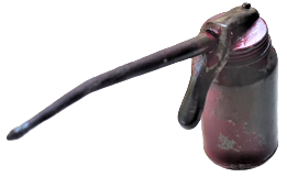 1970 METAL POMPALI UZUN UCLU YAGDANLIK BORDO RENKDE 