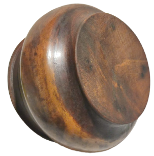 OSMANLI BEKTAŞİ MEVLEVİ TARİKATI TEKKE İŞİ AHŞAP EL TORNASINDA CEKİLMİŞ KAPAKLI EL YAPIM SUNUM ŞEKERLİK