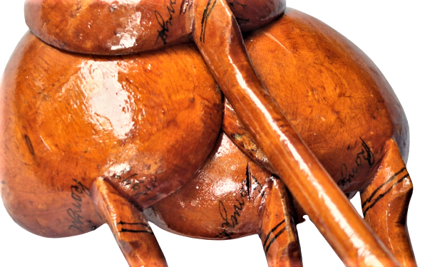 AHŞAP MEVLEBİ İŞİ EL YAPIM KOK BOYAMA  SAP KISMI SIKKE FORMDA HER BİRİNDE İSİM VE  TARIH NUMARA YAZMAKTADIR