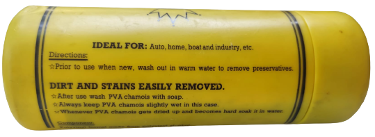 PVA CHAMOIS  DIRT AND STAINS  EASILY REMOVED GÜDERİ OTO KURULAMA SİLME TEMİZLEME BEZİ