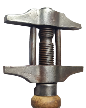 AMERİKAN CELİK CİFT AGIZLI AYARLI AHŞAP SAPLI ANAHTAR İKİ CENELİ SOMUN SIKMA ACMA ANAHTARI